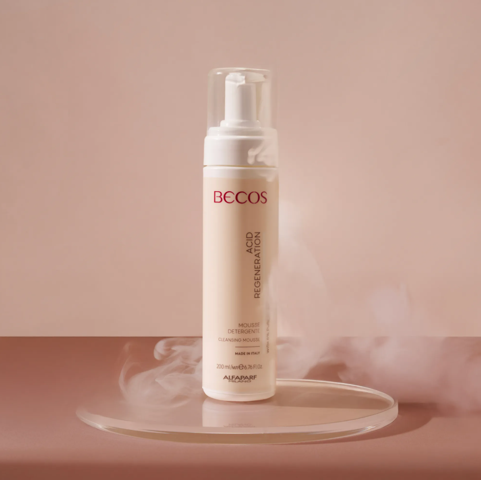 Mousse Detergente con Acido Glicolico puro al 6%